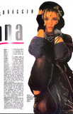 LEI Magazine January 1984 #81 CHRISTINE BERGSTROM Madonna ALISON COHN Jeny Howorth