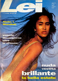 LEI Magazine June 1990 DEBBIE CHIN Angelina Jolie GRETA SCACCHI