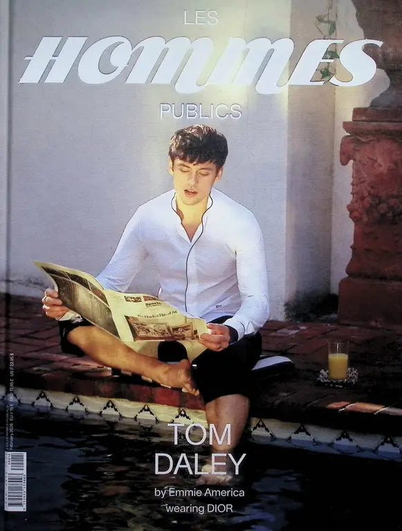 TOM DALEY Les HOMMES PUBLICS Magazine 2026 Sealed Hard Cover Book NEW