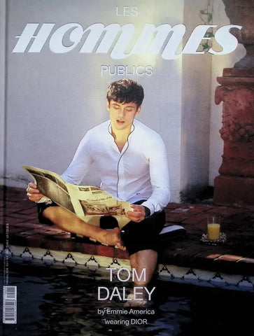 TOM DALEY Les HOMMES PUBLICS Magazine 2026 Sealed Hard Cover Book NEW