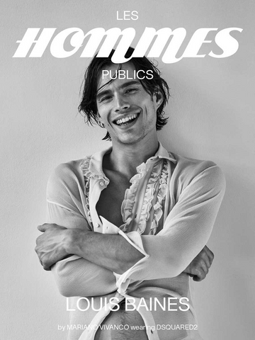 LOUIS BAINES Les HOMMES PUBLICS Magazine 2024 Sealed Hard Cover Book VIVANCO