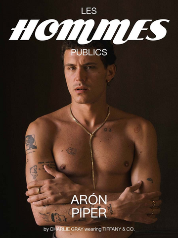 ARON PIPER Vanderloo LES HOMMES PUBLICS Magazine 2024 Sealed Hard Cover Book