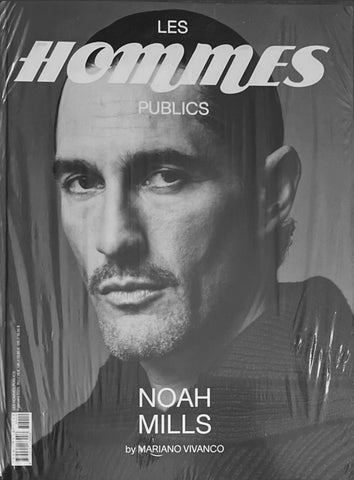 NOAH MILLS Les HOMMES PUBLICS Magazine 2025 Sealed Hard Cover Book JON KORTAJARENA