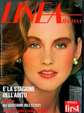 LINEA ITALIANA Magazine April 1983 MARCH HISPARD Avi Meroz VINTAGE like Vogue - magazinecult
