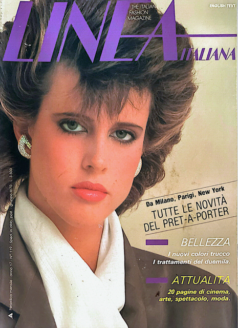 LINEA ITALIANA Magazine January 1981 GUY BOURDIN Vintage like Vogue