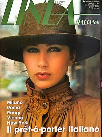 LINEA ITALIANA Magazine July 1978 FABRIZIO FERRI Marco Glaviano VINTAGE like Vogue