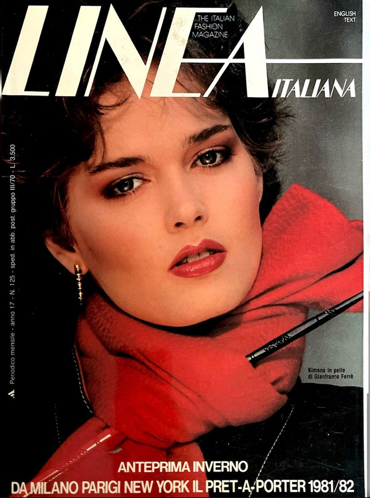 LINEA ITALIANA Magazine July 1981 PAULINA PORIZKOVA Kelly LeBrock - magazinecult