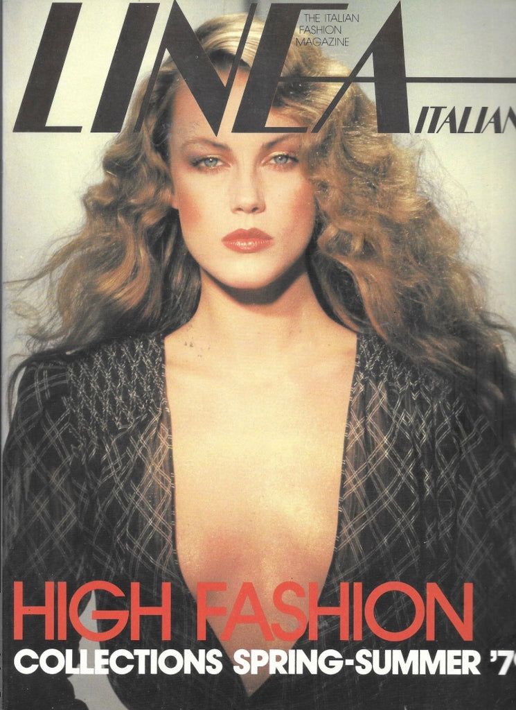 LINEA ITALIANA Magazine March 1979 Alberta Tiburzi English Text