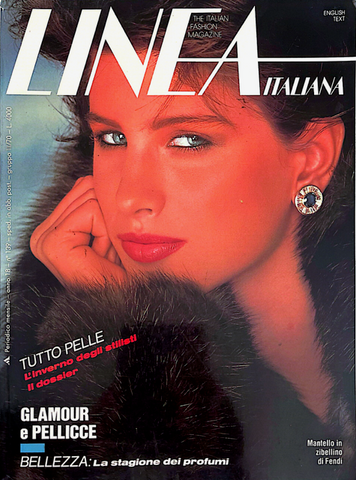 GIA CARANGI Lise Brand KATHY IRELAND Linea ITALIANA Magazine October 1982