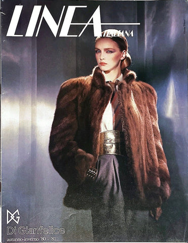 LINEA ITALIANA Magazine SIMONETTA GIANFELICI Fur Pelz SUPPLEMENT Fall 1980