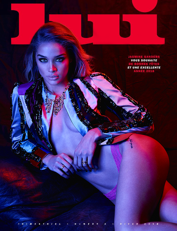 LUI Magazine Winter 2018 JASMINE SANDERS Sofia resing DANIELA FREITAS Eddie Mitsou - magazinecult