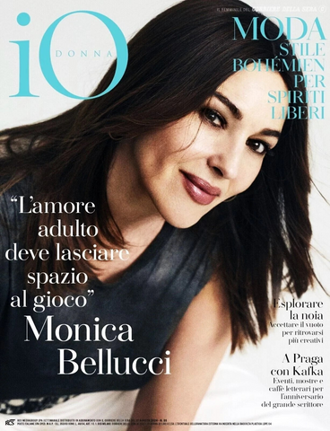 MONICA BELLUCCI Io Donna Magazine August 2024