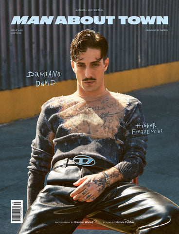 DAMIANO DAVID Man ABOUT TOWN Magazine Fall Winter 2024