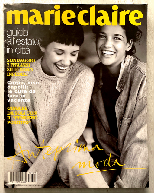 MARIE Claire Magazine Italia August 1994 DANA PATRICK Shiraz Tal JAIME RISHAR Kirsten Owen - magazinecult