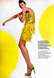 MARIE CLAIRE Magazine France February 2001 ANNA MOUGLALIS Tatjana Patitz