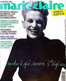 MARIE Claire Magazine Italia August 1997 KRISTEN MCMENAMY Aurelie Claudel JAIME RISHAR