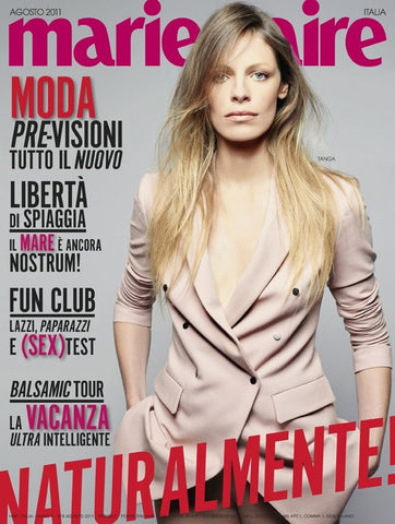 Marie Claire Magazine Italia August 2011 TANGA MOREAU Txema Yeste