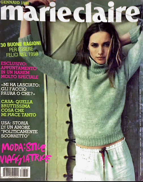 MARIE Claire Magazine Italia January 1998 CECILIA CHANCELLOR Jeny Howorth