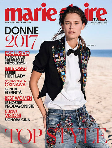 MARIE Claire Magazine Italia January 2017 BIANCA BALTI Pre-Collection BRAND NEW - magazinecult