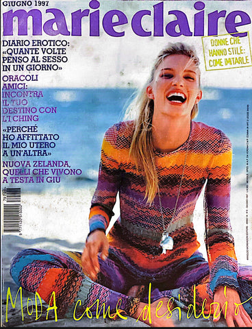Marie Claire Magazine Italy June 1997 ERIKA STROMQVIST Waris Dirie ASTRID MUNOZ