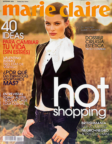 MARIE CLAIRE Magazine Spain September 2006 ISABELI FONTANA Sophie Auster GEMMA WARD