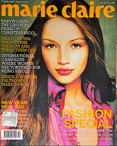 Marie Claire Magazine Uk 2000 RENATA MACIEL Georgina Cooper CHRISTINA RICCI