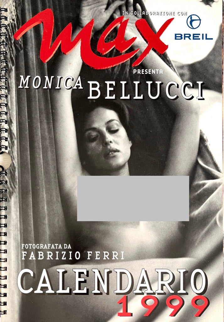 MONICA BELLUCCI 1999 Calendar FABRIZIO FERRI ( No Magazine ) 12 Large Posters - magazinecult