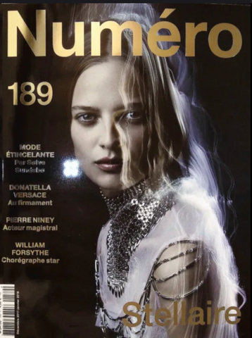 NUMERO Magazine #189 December 2017 INE NEEFS Pierre Niney SARA DAHL Camille Hurel