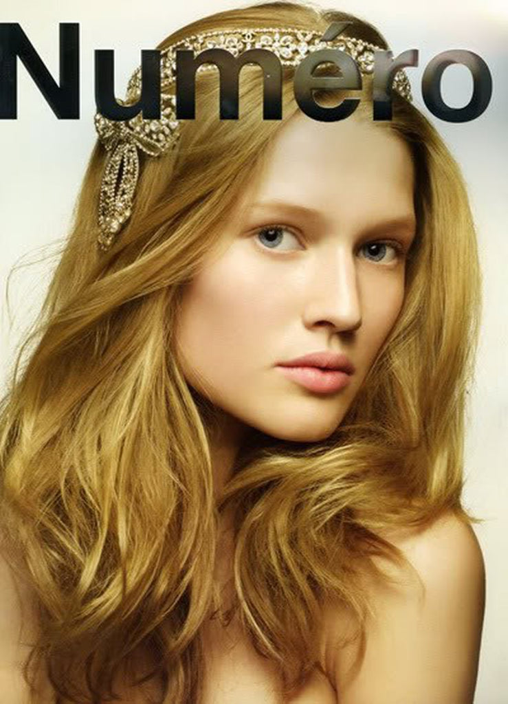 NUMERO Magazine 100 GUINEVERE VAN SEENUS Angela Lindvall ANJA RUBIK Eva Herzigova