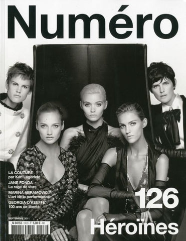NUMERO Magazine 126 September 2011 STELLA TENNANT Anja Rubik ABBEY LEE KERSHAW