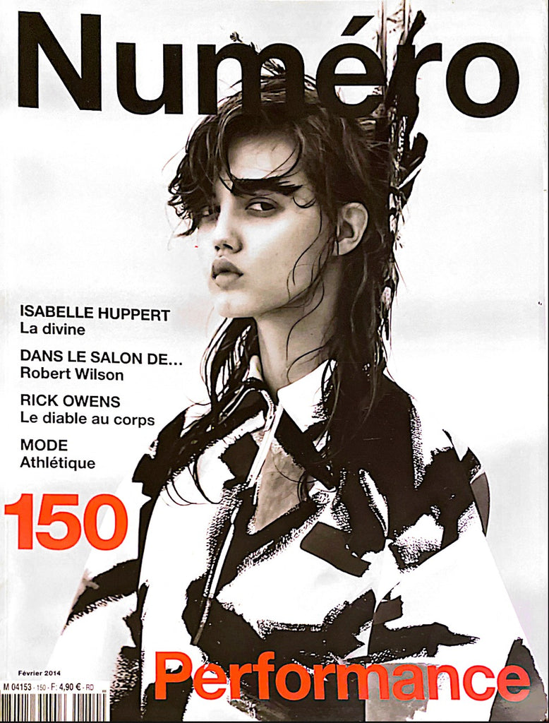 NUMERO Magazine #150 February 2014 LINDSEY WIXSON Isabelle Huppert OTHILIA SIMON