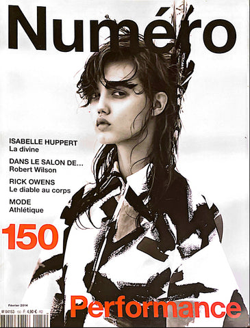 NUMERO Magazine #150 February 2014 LINDSEY WIXSON Isabelle Huppert OTHILIA SIMON