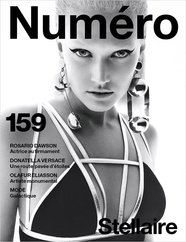 NUMERO Magazine #159 TONI GARRN Eniko Mihalik YUMI LAMBERT Rosario Dawson
