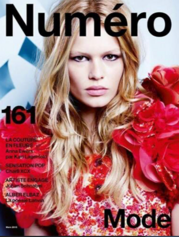 NUMERO Magazine #161 ANNA EWERS Yumi Lambert IZABEL GOULART New