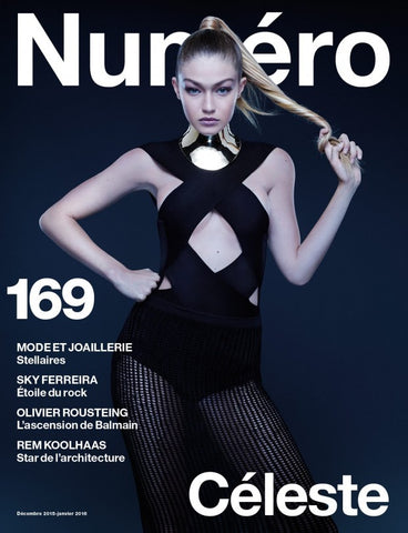 NUMERO Magazine 169 GIGI HADID Valerija Kelava VALERY KAUFMAN Sky Ferreira NEW