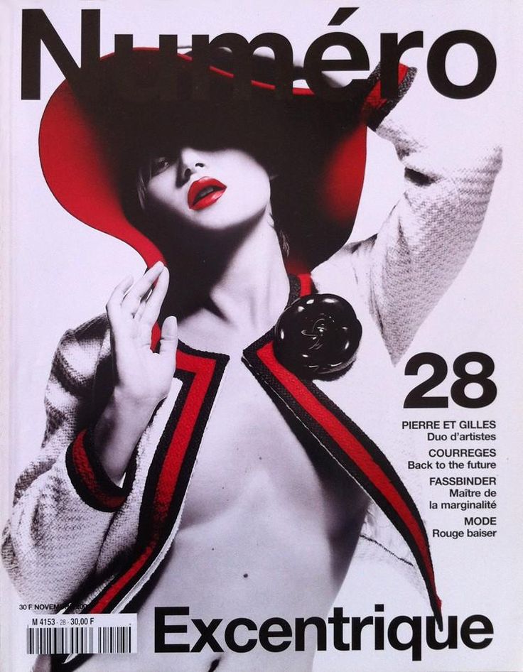 NUMERO Magazine #28 November 2001 KATE MOSS Mariacarla Boscono JOAN SMALLS