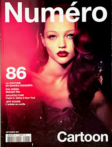 NUMERO Magazine 86 SASHA PIVOVAROVA Shannan Click HILARY RHODA Claudia Schiffer