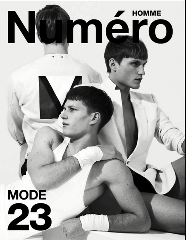 NUMERO HOMME #23 Magazine JOACHIM CLAUSEN Baptiste Giabiconi ADRIEN BRUNIER