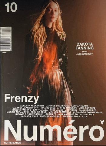 DAKOTA FANNING Nina Dobrev MARINA ABRAMOVIC Numero Magazine Netherlands #10 2024 NEW