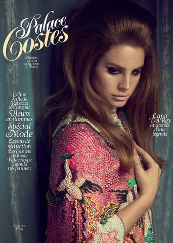 LANA DEL REY Palace Costes Magazine 2013 RARE