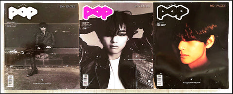 BTS 3x POP Magazine Bundle Fall 2023 KIM TAEHYUNG V Kaia Gerber #49