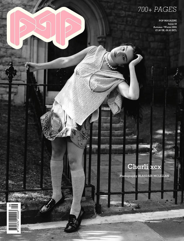 CHARLI XCX Pop Magazine Fall Winter 2025 #53 Brand New COVER 3 Alasdair McLellan