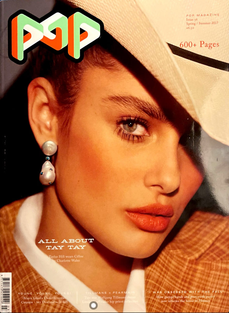 POP Magazine Spring 2017 TAYLOR HILL Devon Aoki KIKI WILLEMS Iselin Steiro JUERGEN TELLER