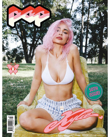 KYLIE JENNER by TYRELL HAMPTON Pop Magazine Spring 2024 50th Issue