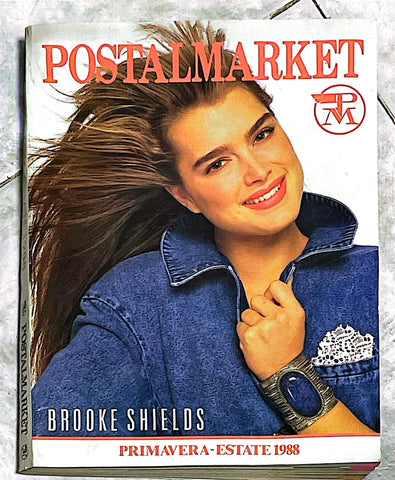 BROOKE SHIELDS Postalmarket Magazine Spring 1988 , 12 Pages
