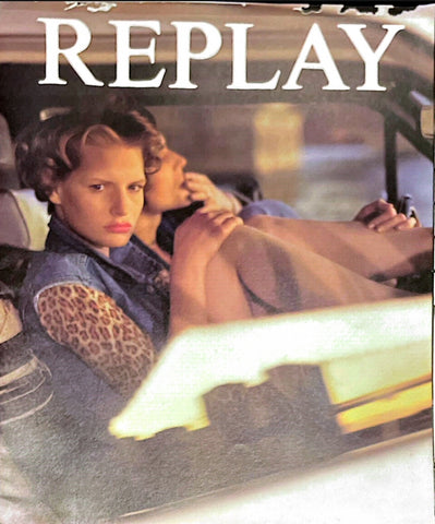 KIRSTEN OWEN Catalog LOOK BOOK Replay Supplement Vogue Italia Magazine 1992