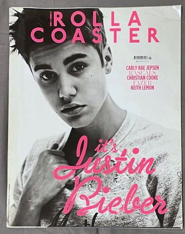 JUSTIN BIEBER Carly Rae Jepsen ROLLACOASTER Magazine Summer 2012