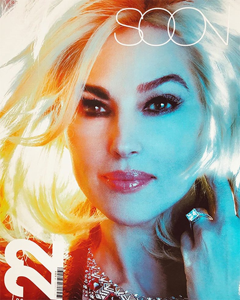 MONICA BELLUCCI Soon Magazine France December 2019