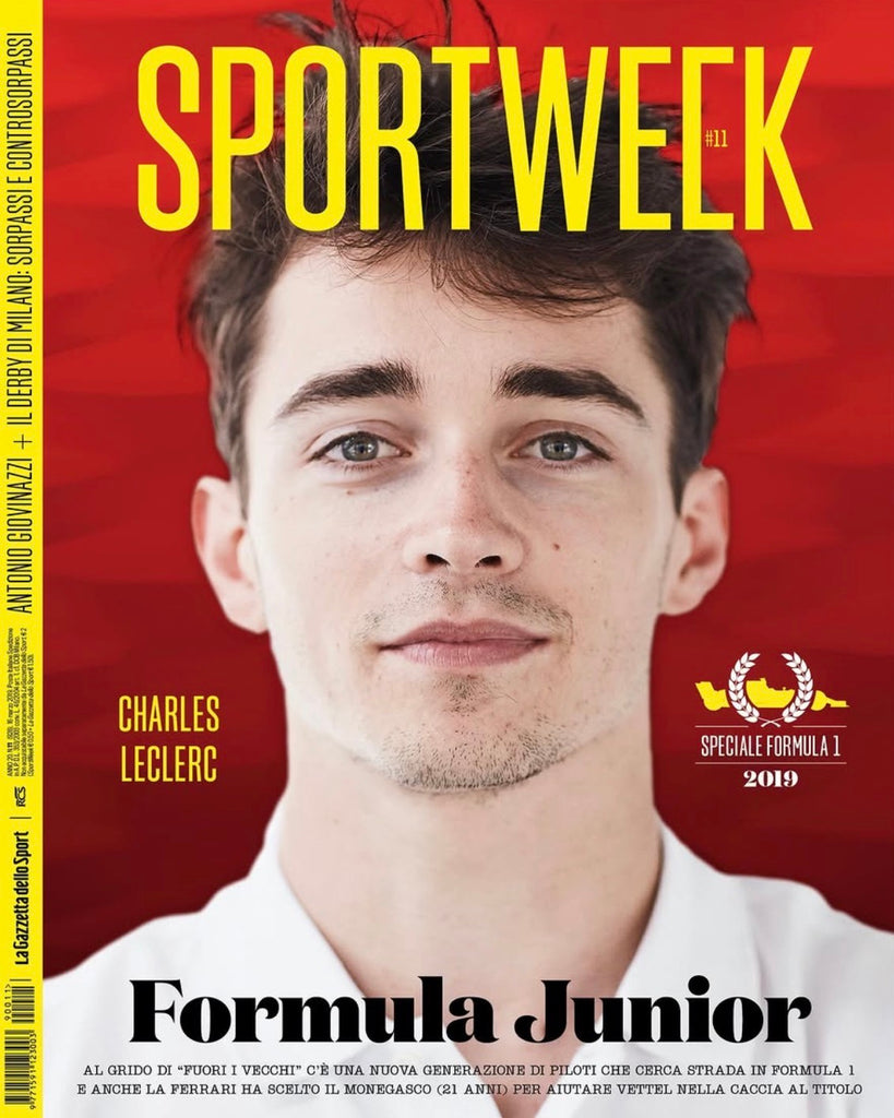 CHARLES LECLERC Sportweek Magazine March 2019