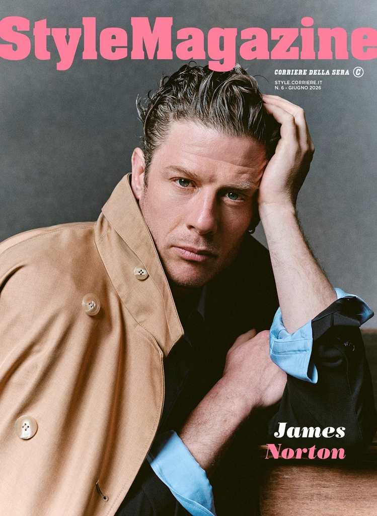 JAMES NORTON Style Magazine Italia June 2026 NEW